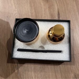 Apotheke charcoal gift set limited edition candle and diffuser